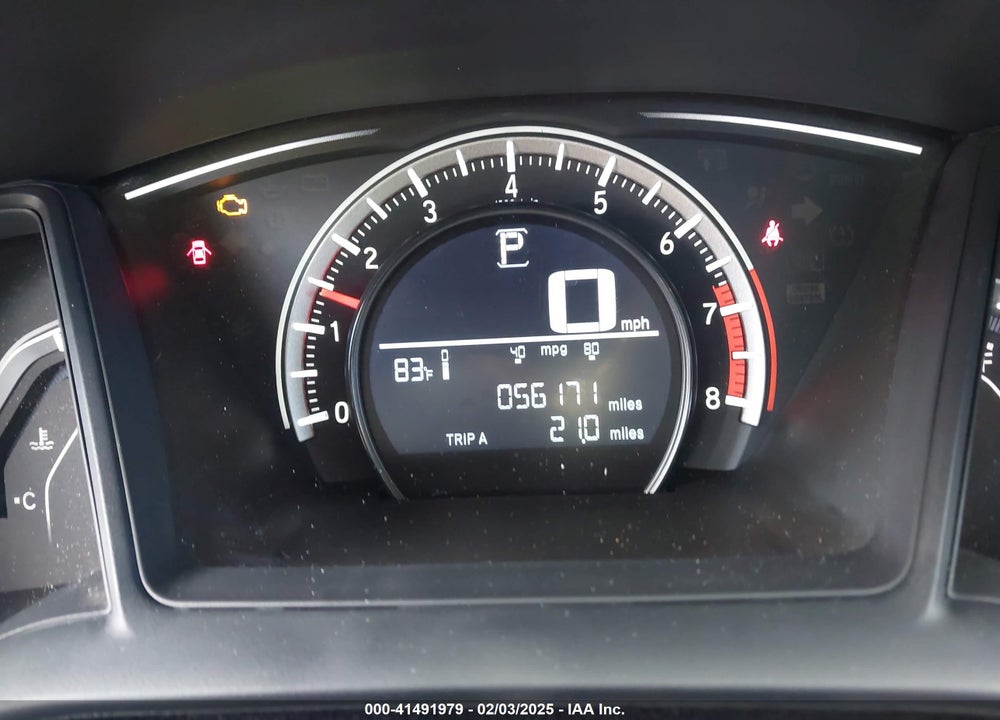 2016 HONDA CIVIC VIN: 19XFC2F52GE075963
