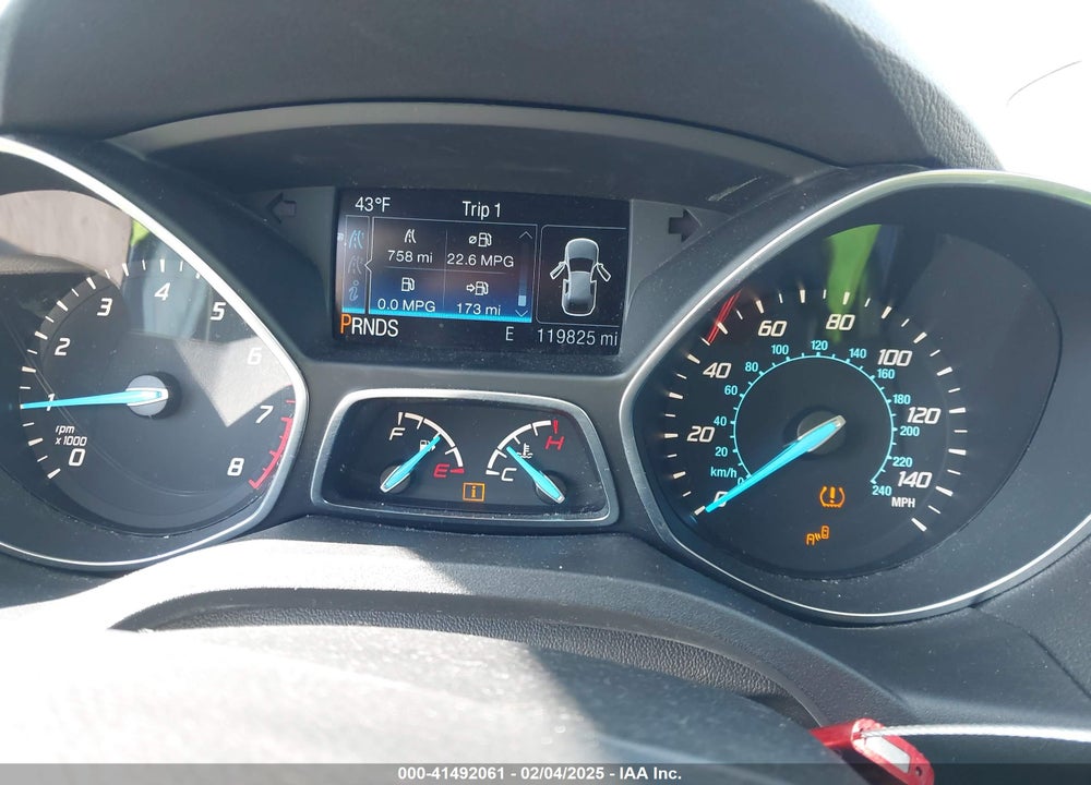 2014 FORD ESCAPE TITANIUM VIN: 1FMCU0JX2EUA84279