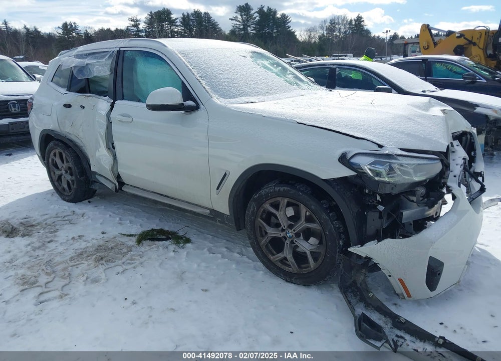 2022 BMW X3 XDRIVE30I VIN: 5UX53DP06N9K58566