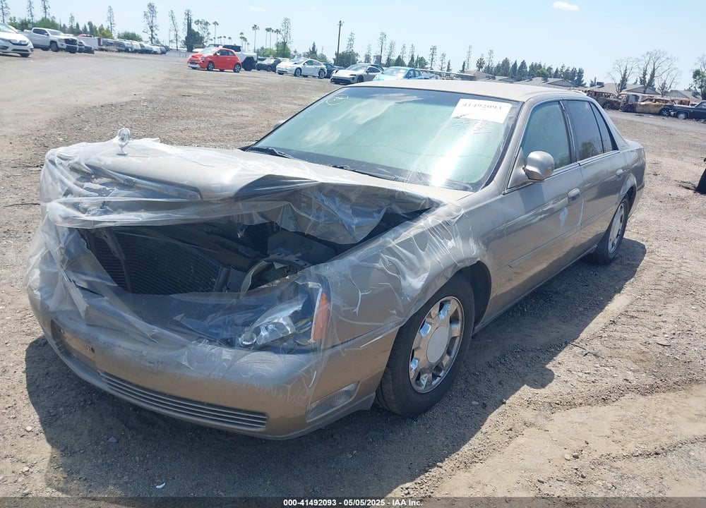 2002 CADILLAC DEVILLE STANDARD VIN: 1G6KD54Y42U268025