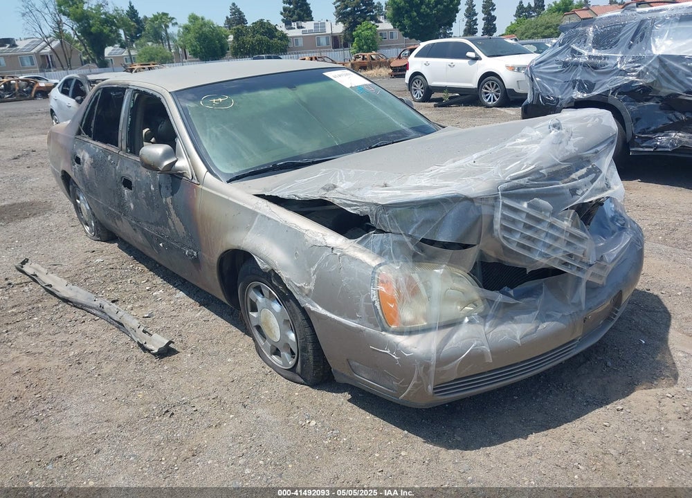 2002 CADILLAC DEVILLE STANDARD VIN: 1G6KD54Y42U268025