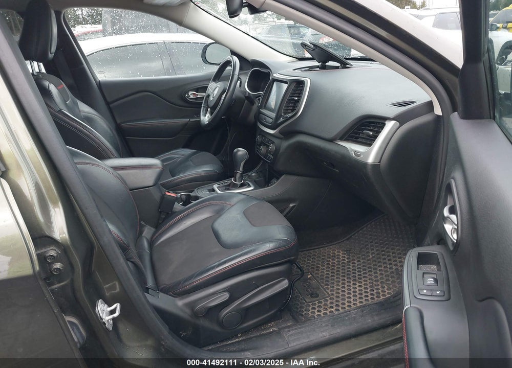 2015 JEEP CHEROKEE TRAILHAWK VIN: 1C4PJMBB5FW510514
