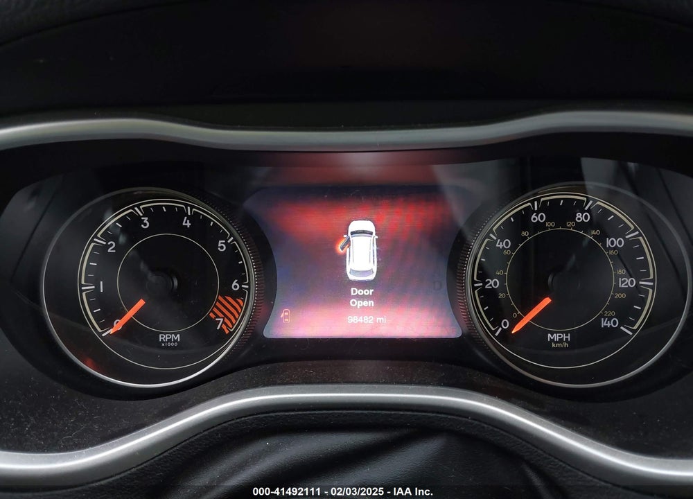 2015 JEEP CHEROKEE TRAILHAWK VIN: 1C4PJMBB5FW510514
