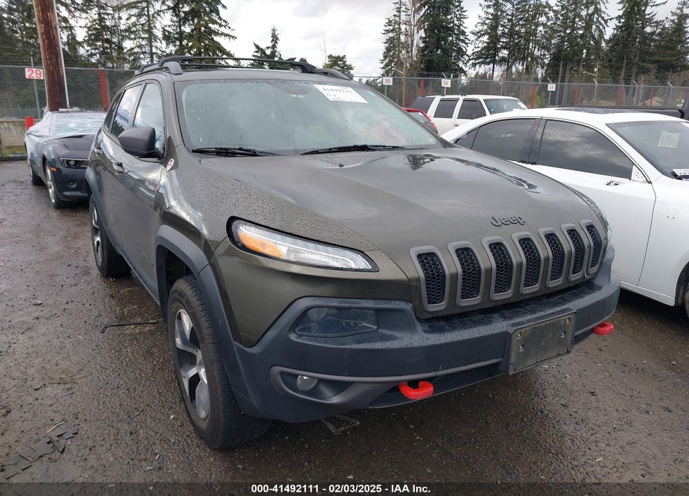 2015 JEEP CHEROKEE TRAILHAWK VIN: 1C4PJMBB5FW510514