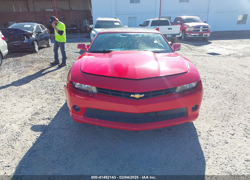 2015 CHEVROLET CAMARO VIN: 2G1FD3D36F9291437