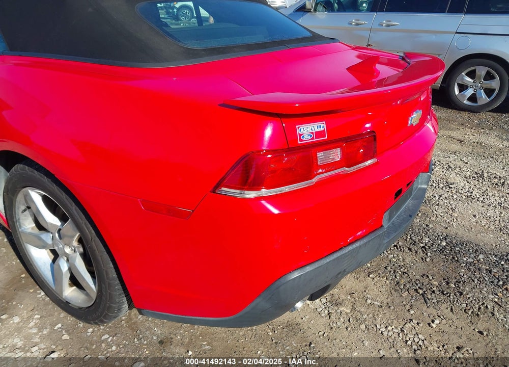 2015 CHEVROLET CAMARO VIN: 2G1FD3D36F9291437