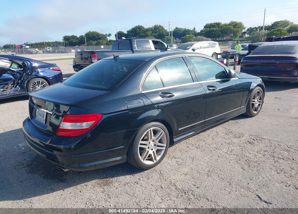 2008 MERCEDES-BENZ C 350 SPORT VIN: WDDGF56X08F113184