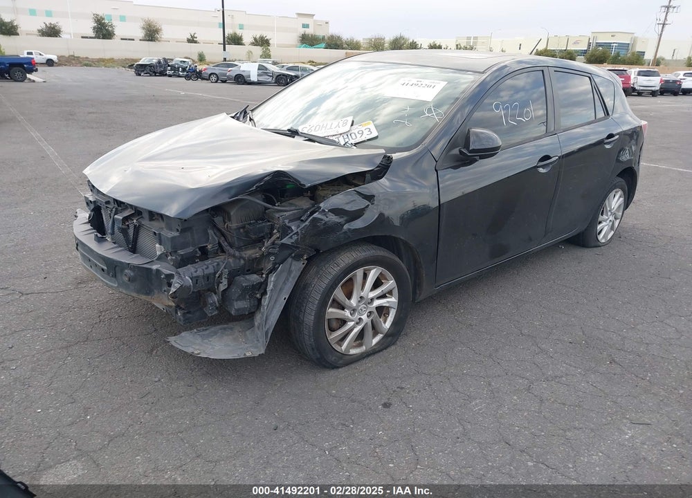 2012 MAZDA 3 I TOURING VIN: JM1BL1L8XC1582582