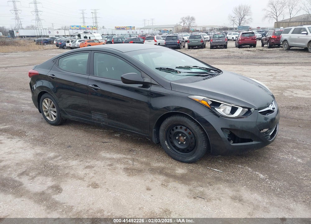 2015 HYUNDAI ELANTRA SE VIN: 5NPDH4AE4FH614914