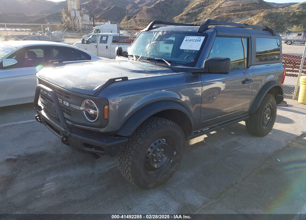 2023 FORD BRONCO BLACK DIAMOND VIN: 1FMDE5CH4PLB60825