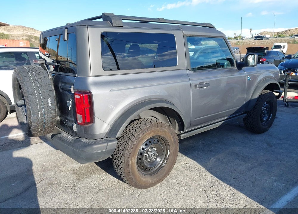 2023 FORD BRONCO BLACK DIAMOND VIN: 1FMDE5CH4PLB60825