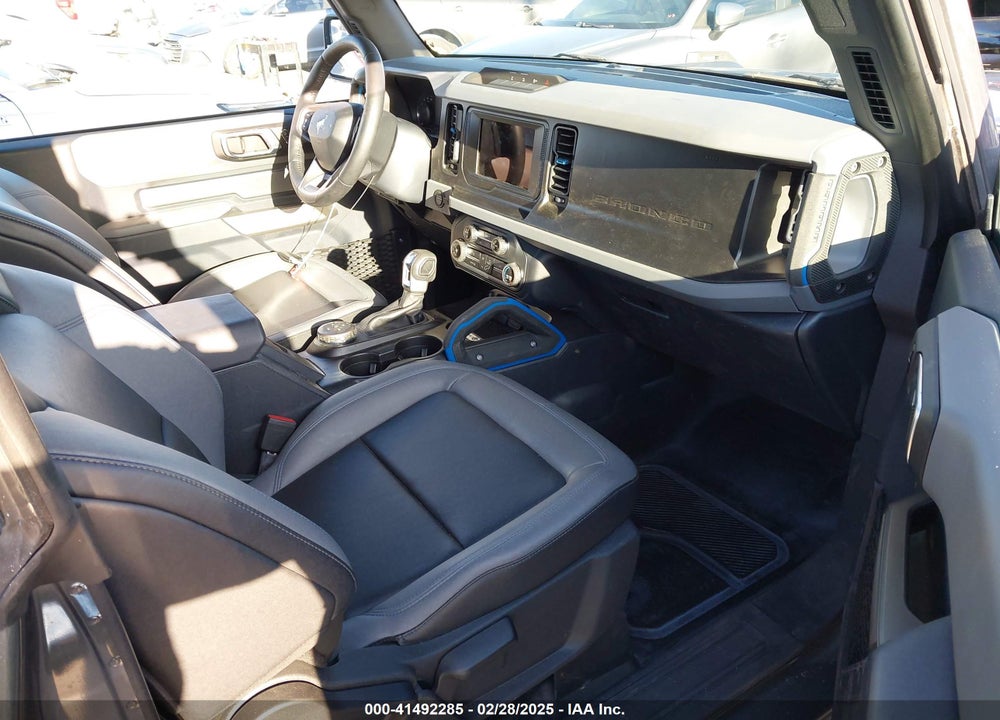 2023 FORD BRONCO BLACK DIAMOND VIN: 1FMDE5CH4PLB60825