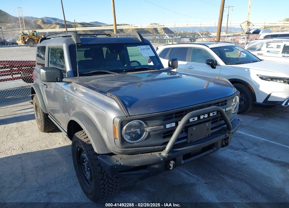 2023 FORD BRONCO BLACK DIAMOND VIN: 1FMDE5CH4PLB60825