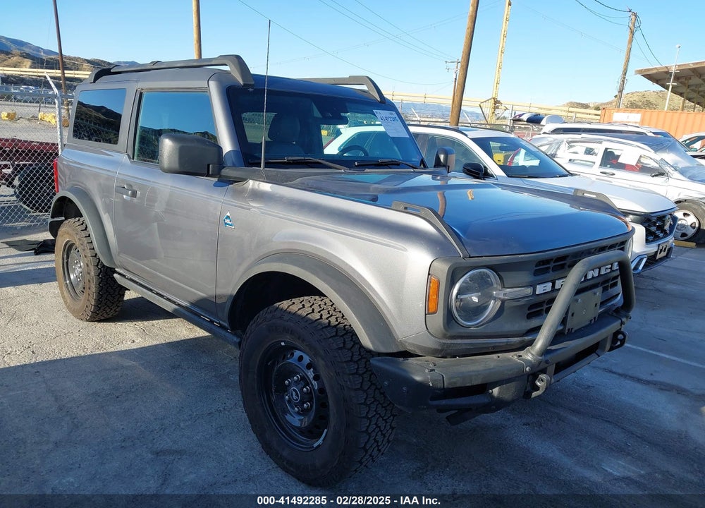 2023 FORD BRONCO BLACK DIAMOND VIN: 1FMDE5CH4PLB60825