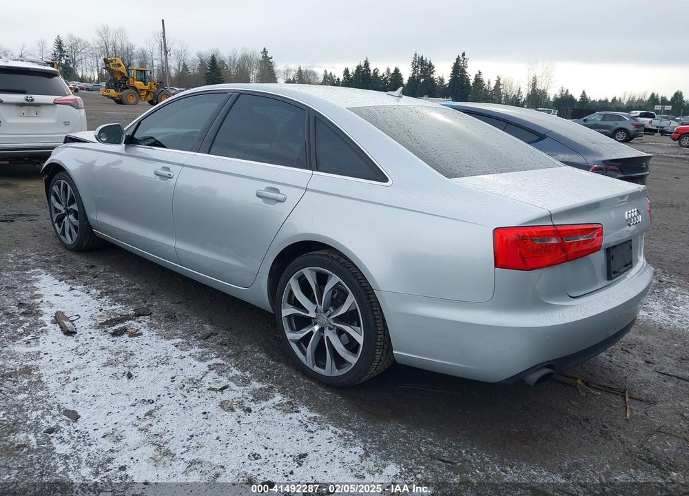 2013 AUDI A6 VIN: WAUGFAFC1DN075056