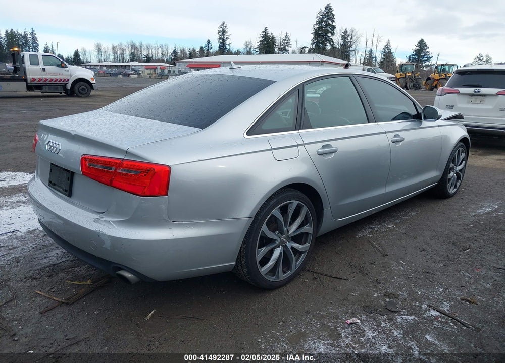 2013 AUDI A6 VIN: WAUGFAFC1DN075056