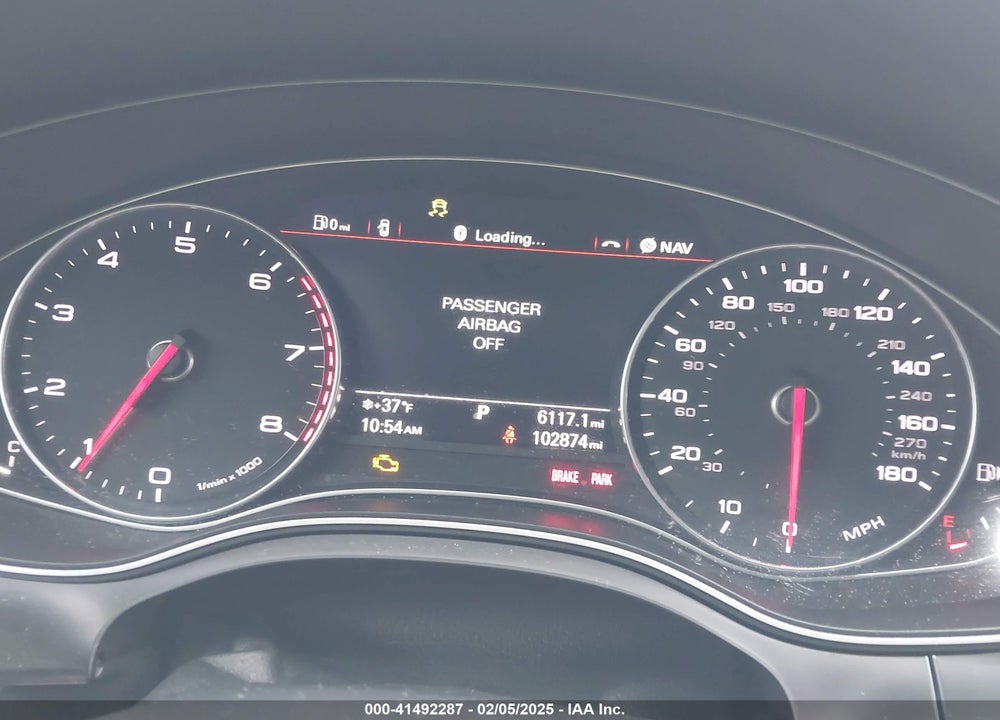 2013 AUDI A6 VIN: WAUGFAFC1DN075056
