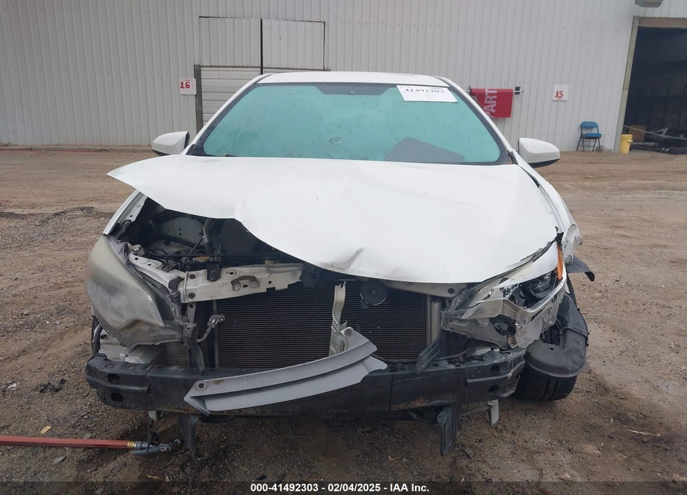 2016 TOYOTA COROLLA VIN: 5YFBPRHE8GP380097