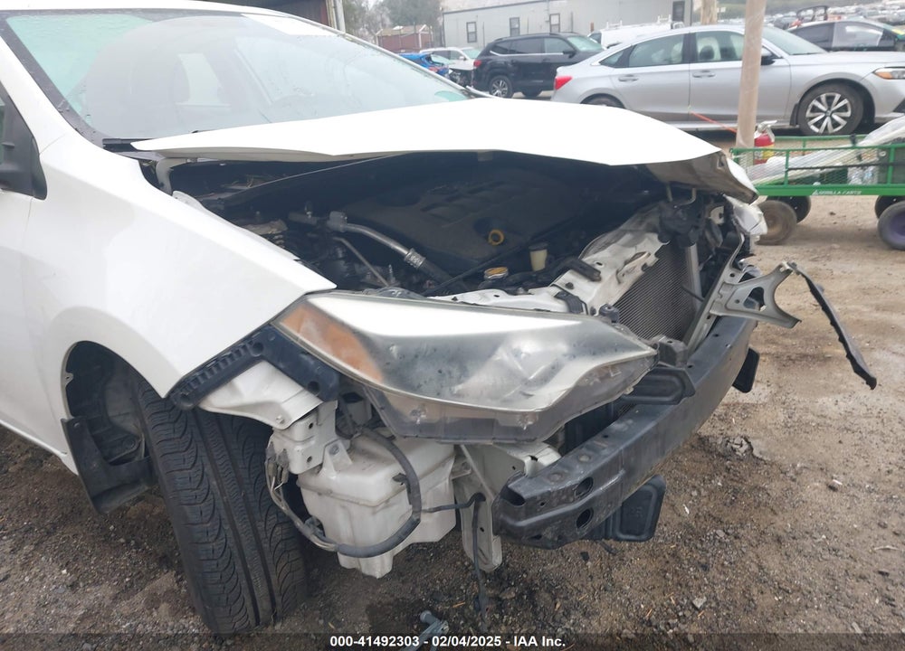 2016 TOYOTA COROLLA VIN: 5YFBPRHE8GP380097