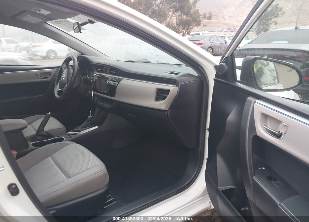 2016 TOYOTA COROLLA VIN: 5YFBPRHE8GP380097