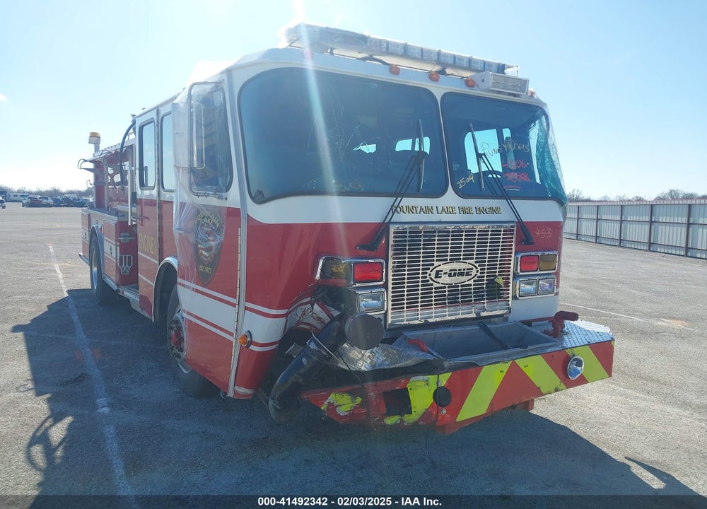 2000 UNKNOWN FIRETRUCK VIN: 4ENFAAA86Y100228