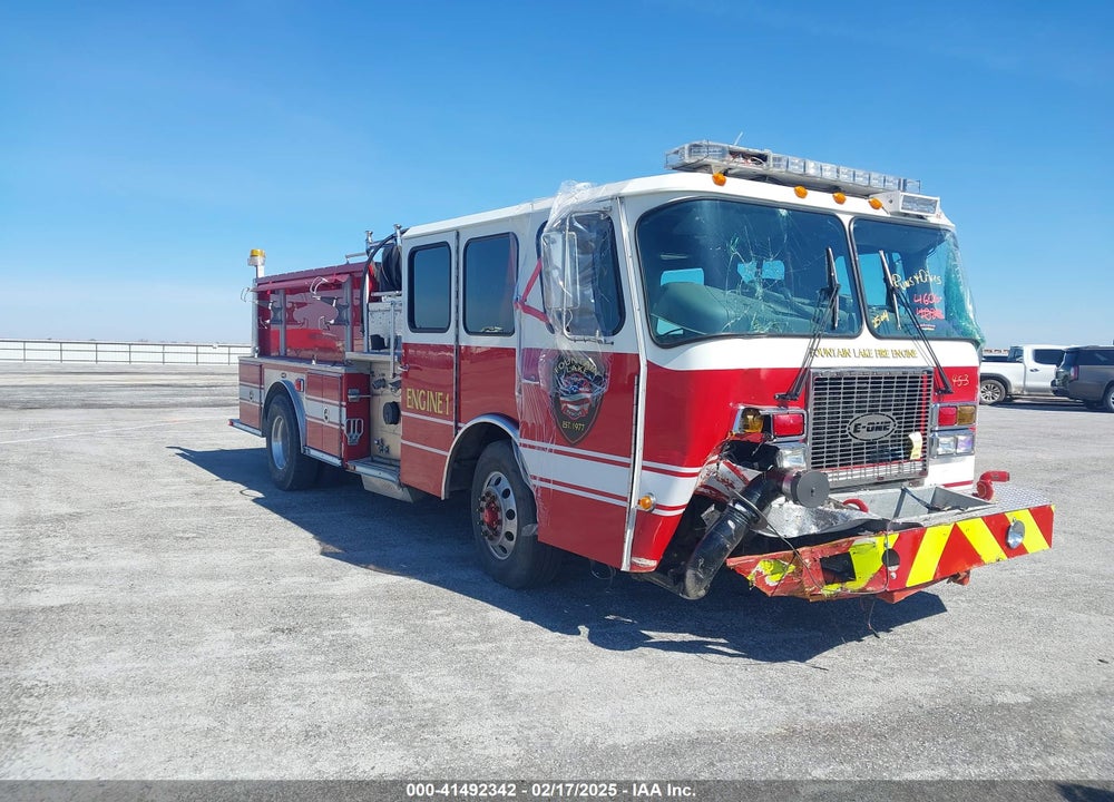 2000 UNKNOWN FIRETRUCK VIN: 4ENFAAA86Y100228