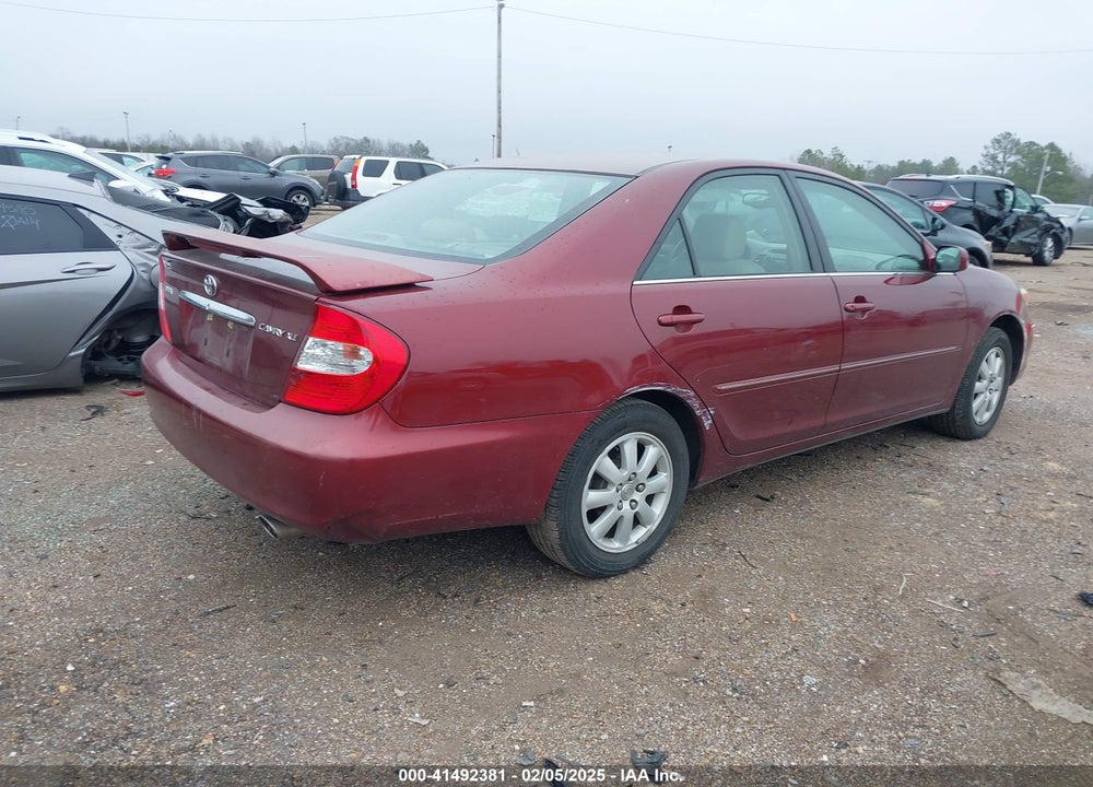 2004 TOYOTA CAMRY XLE VIN: 4T1BE32KX4U287495