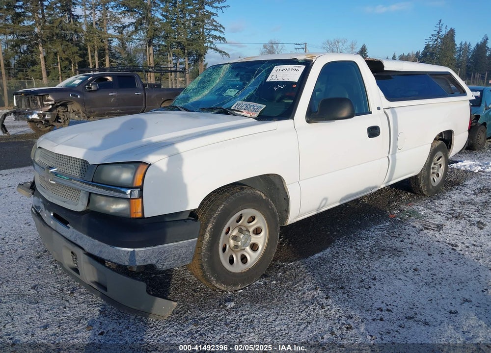 2005 CHEVROLET SILVERADO 1500 WORK TRUCK VIN: 1GCEC14XX5Z108414