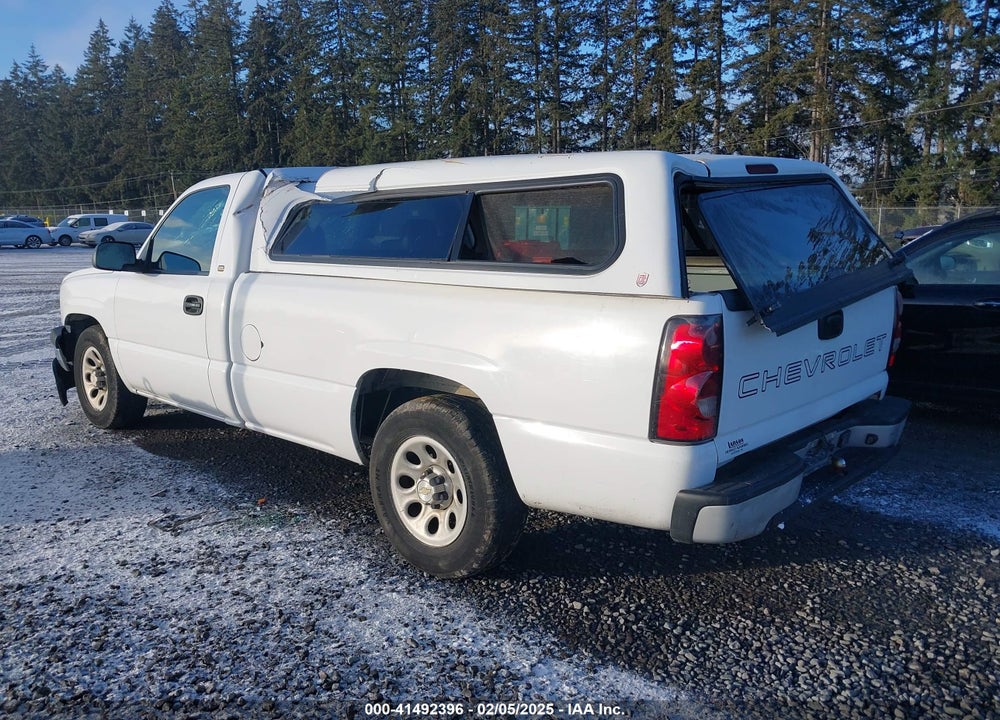 2005 CHEVROLET SILVERADO 1500 WORK TRUCK VIN: 1GCEC14XX5Z108414