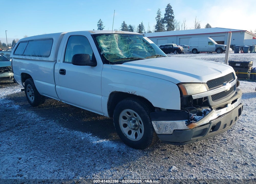 2005 CHEVROLET SILVERADO 1500 WORK TRUCK VIN: 1GCEC14XX5Z108414