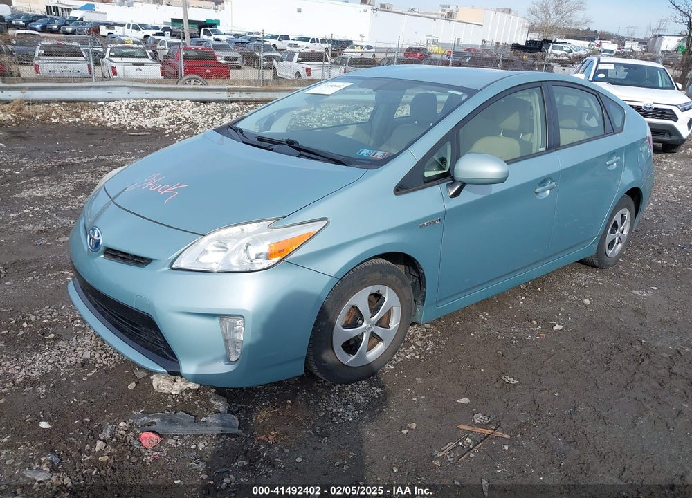 2012 TOYOTA PRIUS VIN: JTDKN3DU8C1526089