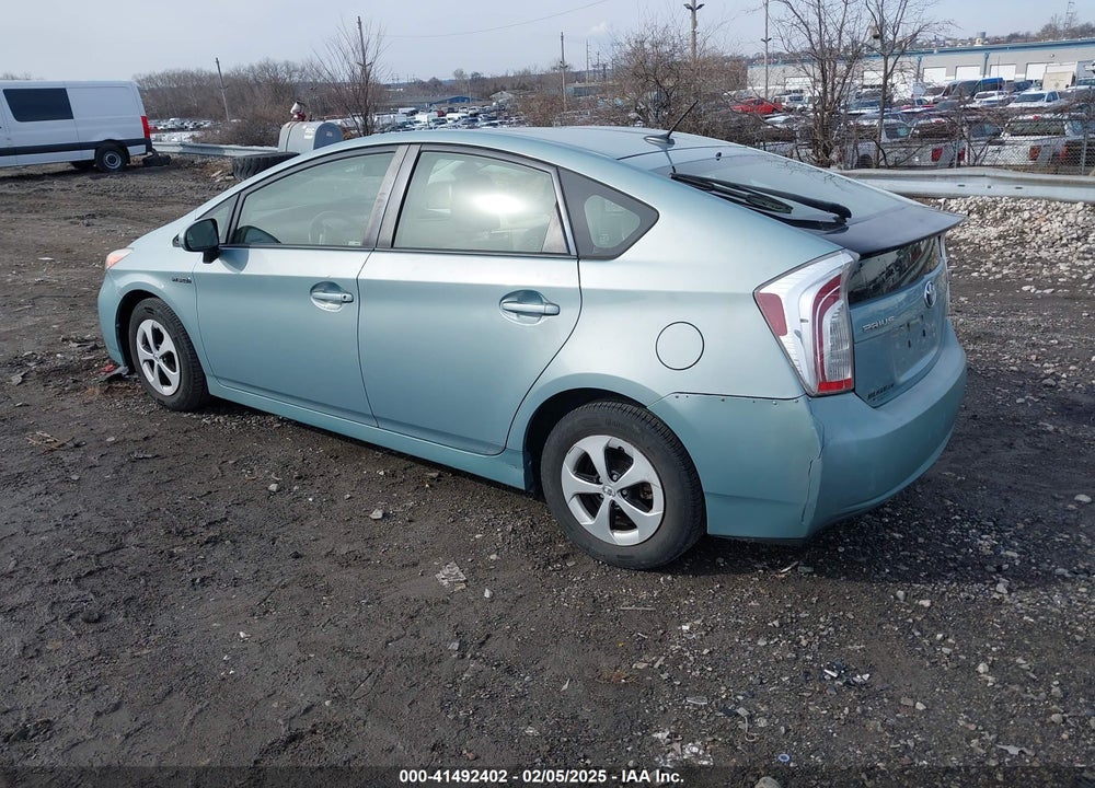 2012 TOYOTA PRIUS VIN: JTDKN3DU8C1526089