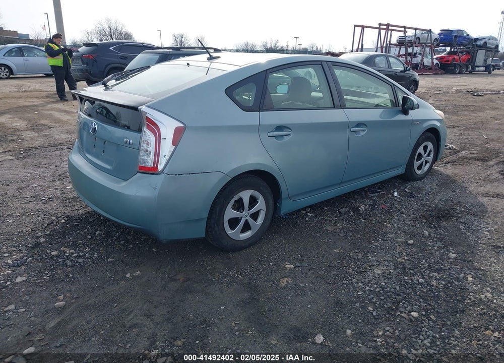 2012 TOYOTA PRIUS VIN: JTDKN3DU8C1526089