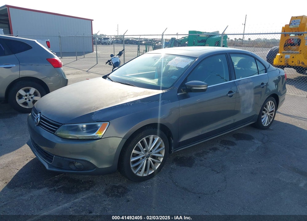 2012 VOLKSWAGEN JETTA 2.5L SEL VIN: 3VWLX7AJ1CM388024