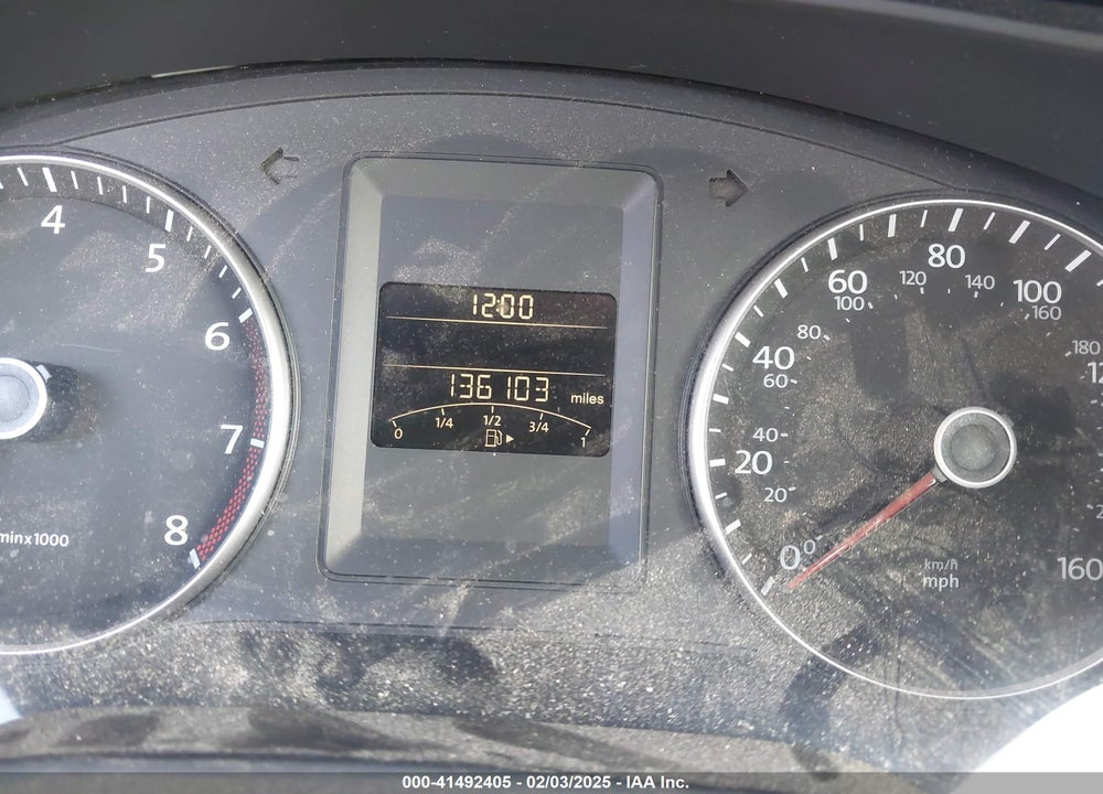 2012 VOLKSWAGEN JETTA 2.5L SEL VIN: 3VWLX7AJ1CM388024