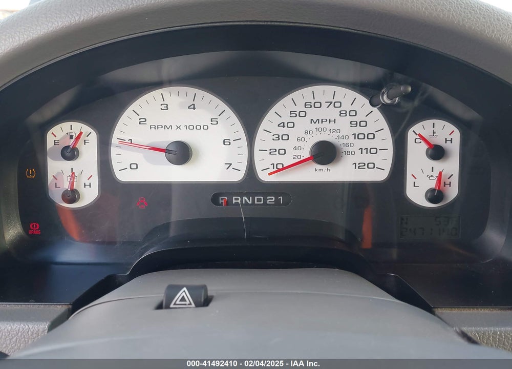 2007 FORD F150 VIN: 1FTPX14V27FB70552
