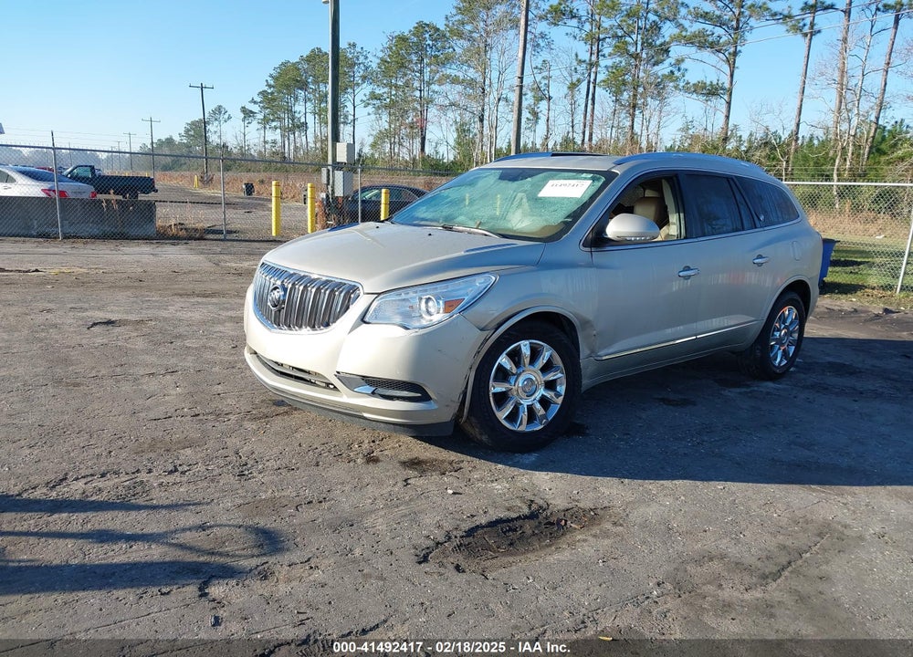 2014 BUICK ENCLAVE LEATHER VIN: 5GAKRBKD2EJ118175