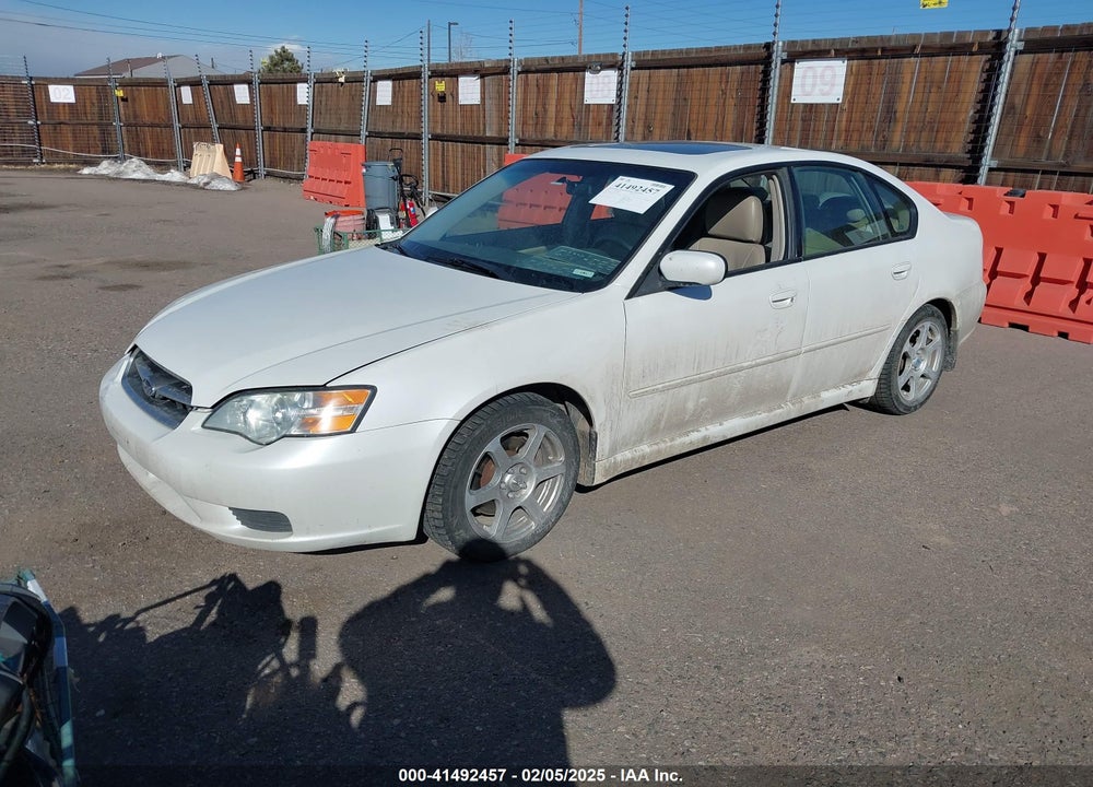 2006 SUBARU LEGACY VIN: 4S3BL626X67214207