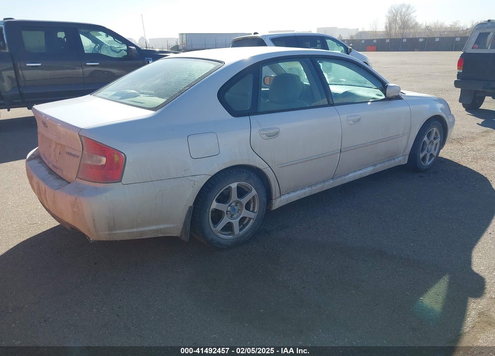 2006 SUBARU LEGACY VIN: 4S3BL626X67214207