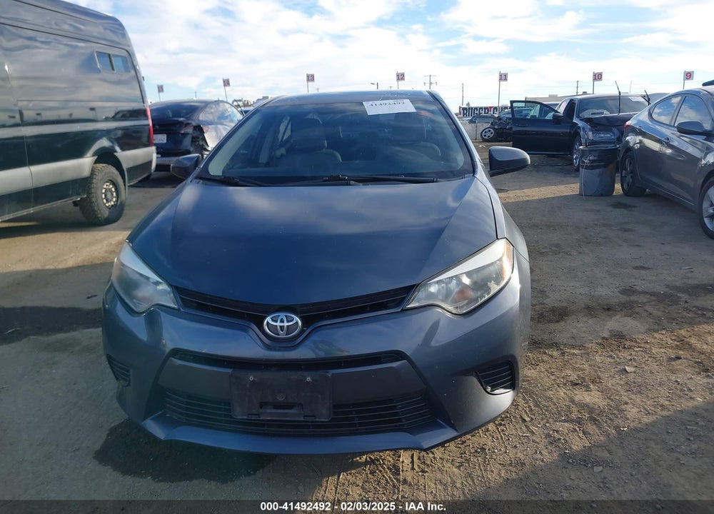 2016 TOYOTA COROLLA VIN: 5YFBURHE3GP563805