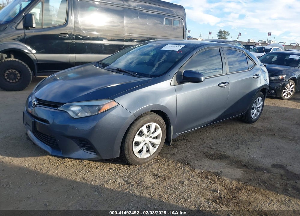2016 TOYOTA COROLLA VIN: 5YFBURHE3GP563805