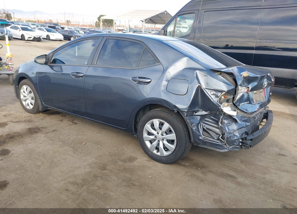 2016 TOYOTA COROLLA VIN: 5YFBURHE3GP563805