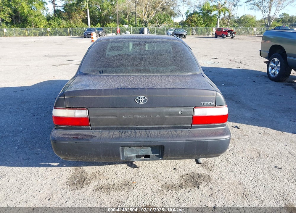 1997 TOYOTA COROLLA CE VIN: 1NXBA02EXVZ634474