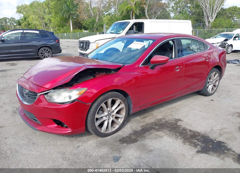 2016 MAZDA 6 I TOURING VIN: JM1GJ1V53G1481937