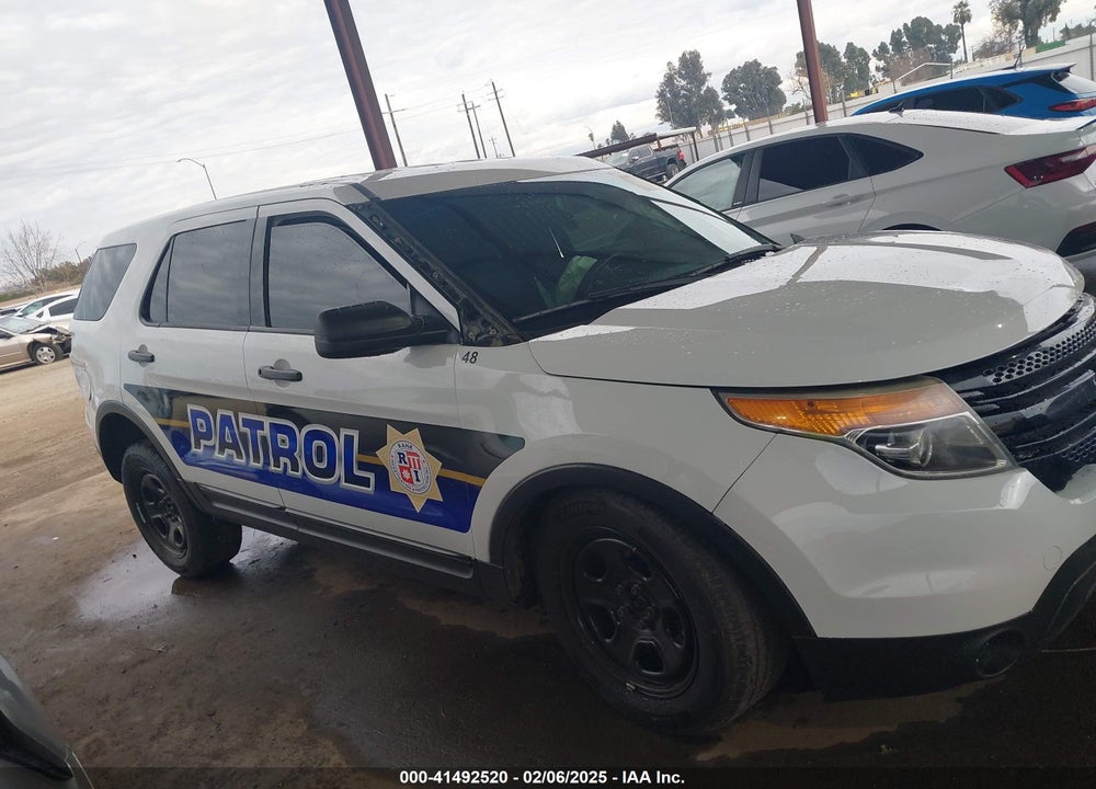 2014 FORD POLICE INTERCEPTOR VIN: 1FM5K8AR0EGC40445