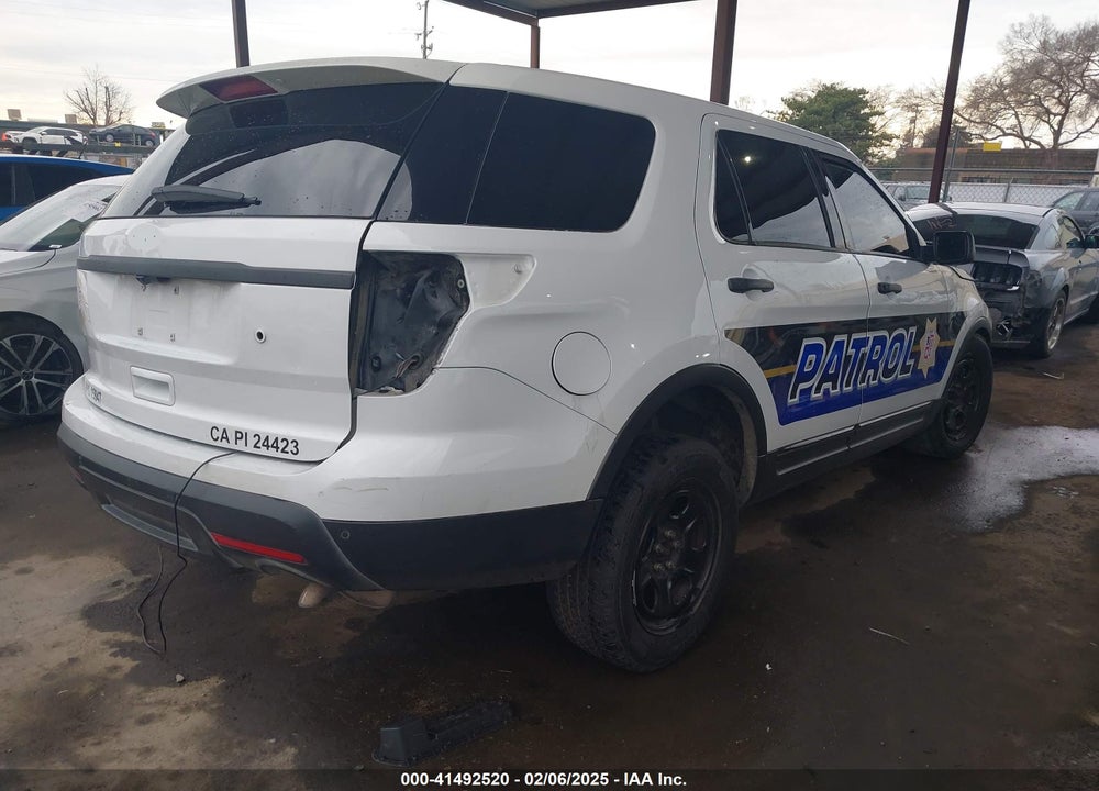 2014 FORD POLICE INTERCEPTOR VIN: 1FM5K8AR0EGC40445