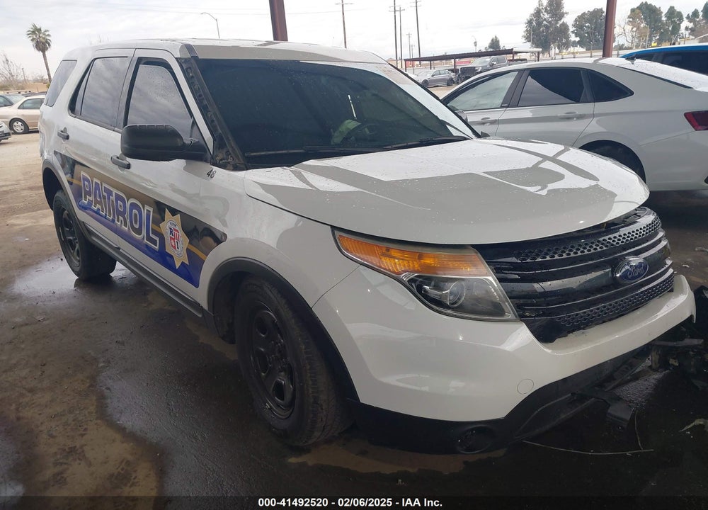 2014 FORD POLICE INTERCEPTOR VIN: 1FM5K8AR0EGC40445