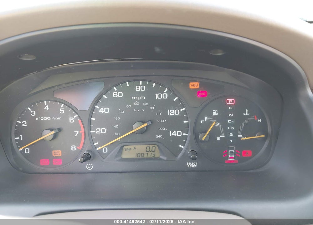 1999 HONDA ACCORD EX V6 VIN: 1HGCG1653XA003143