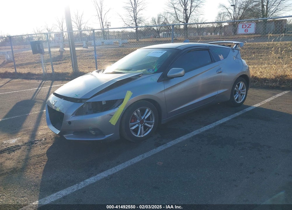 2011 HONDA CR-Z EX VIN: JHMZF1D61BS004722