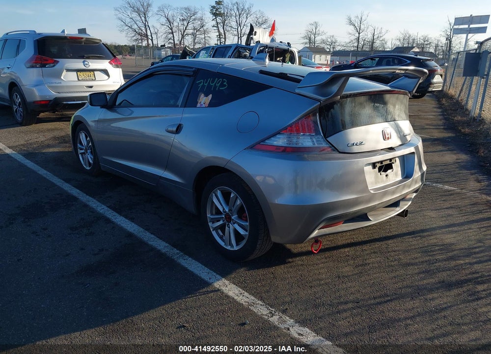 2011 HONDA CR-Z EX VIN: JHMZF1D61BS004722